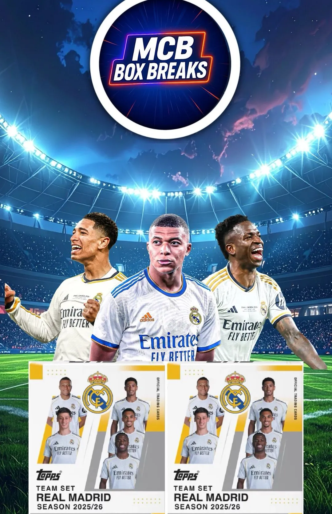 *NEW* Real Madrid team set breaks!