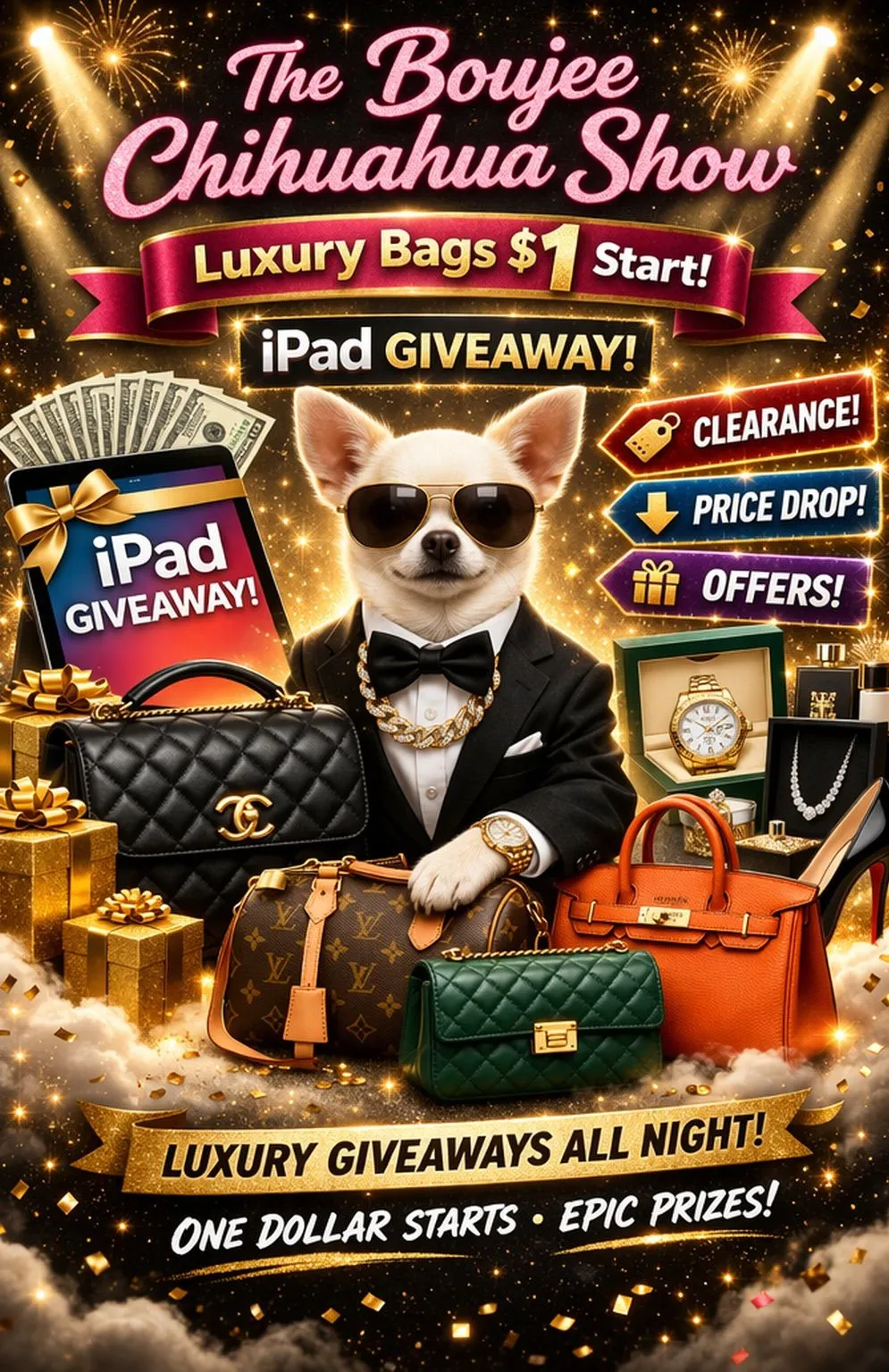 Thumbnail for live show