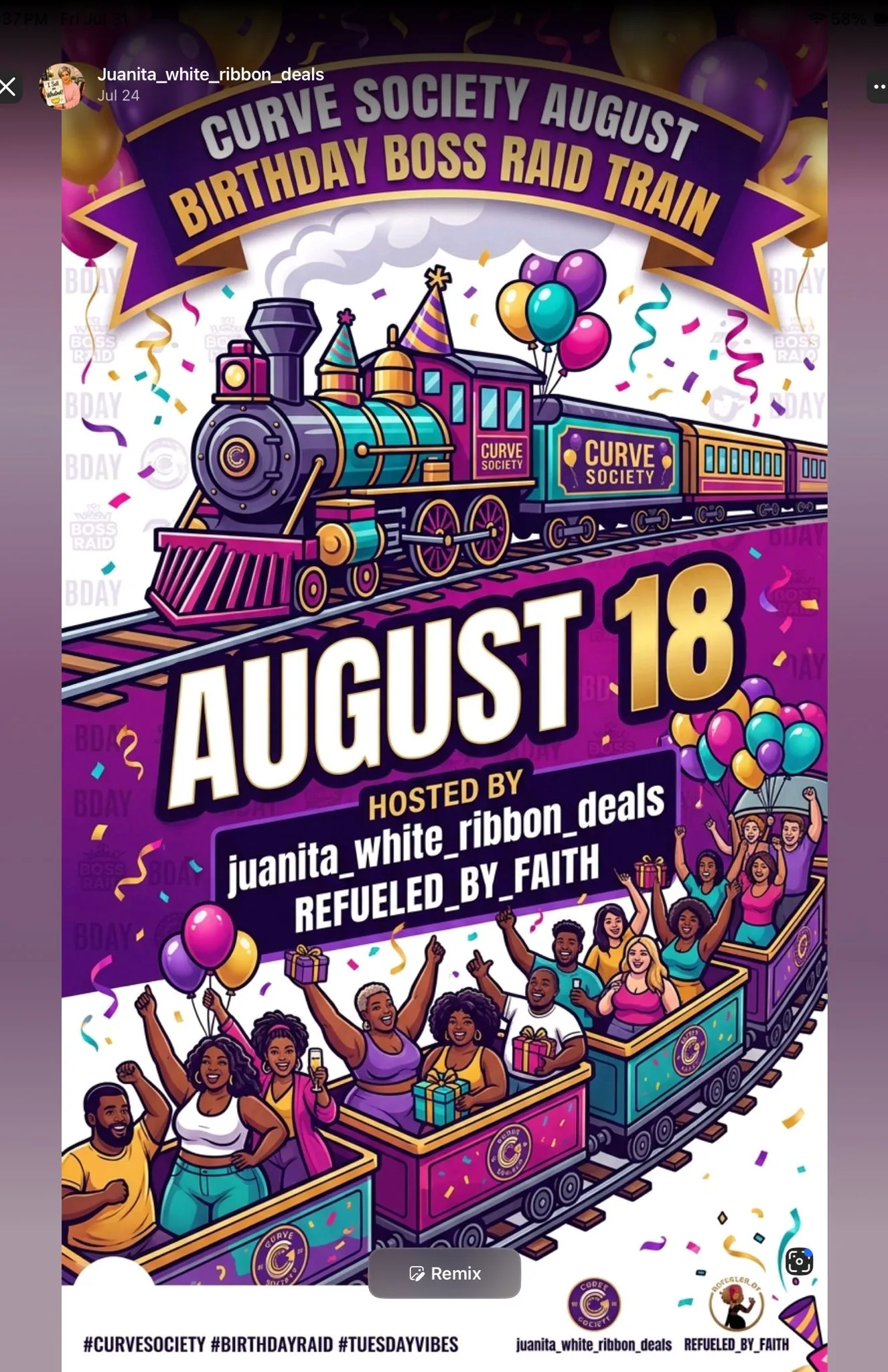 Thumbnail for live show