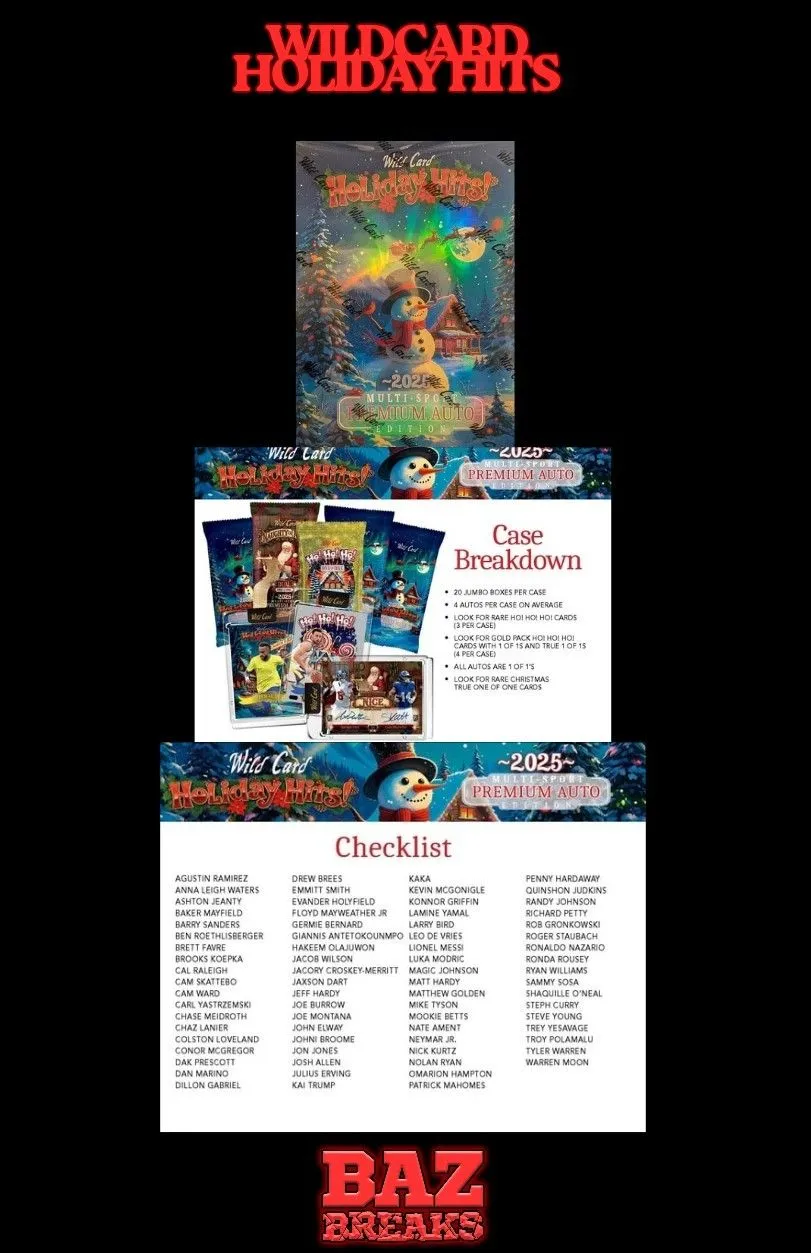 FREE BREAK//4 BOX WINTER WILDCARD🔥☘️