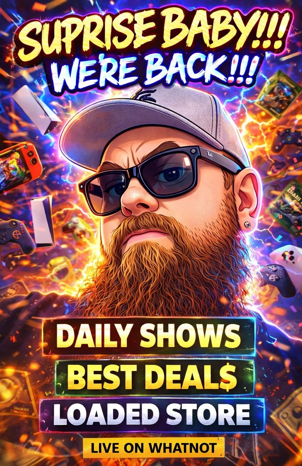 Thumbnail for live show