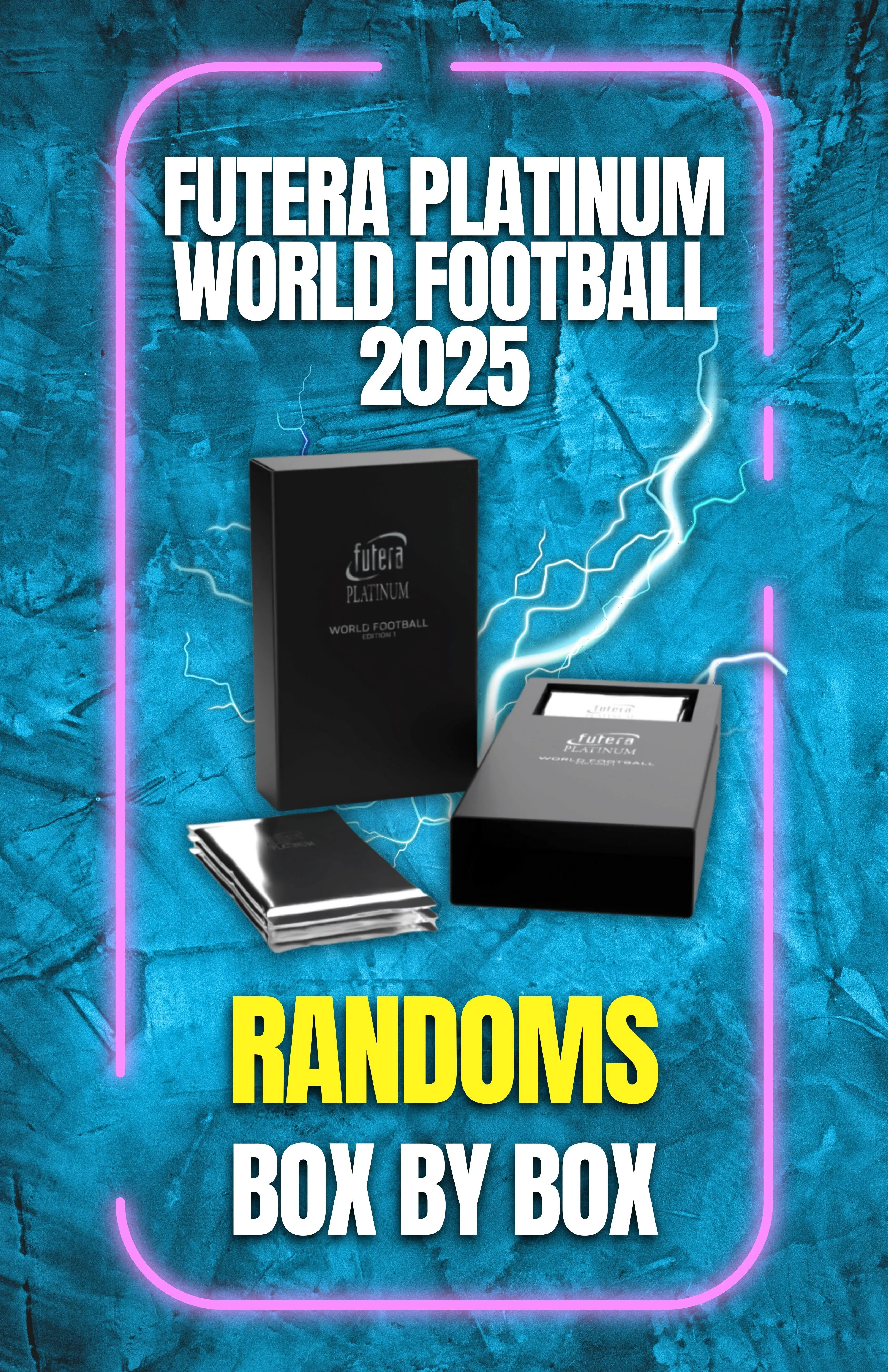 (MITCH) - FUTERA WORLD FOOTBALL RANDOMS BOX BY BOX