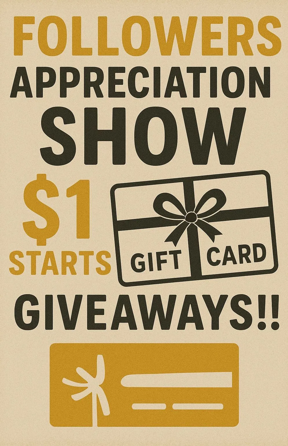 Thumbnail for live show