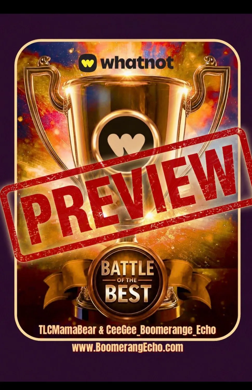 Thumbnail for live show