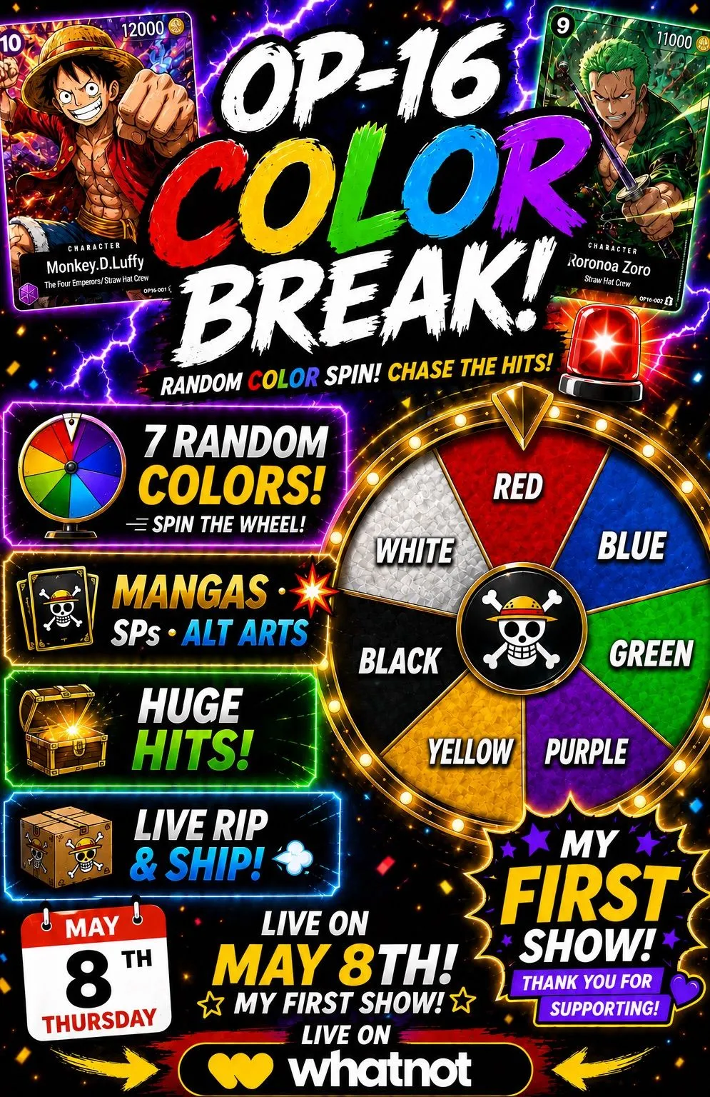 Thumbnail for live show