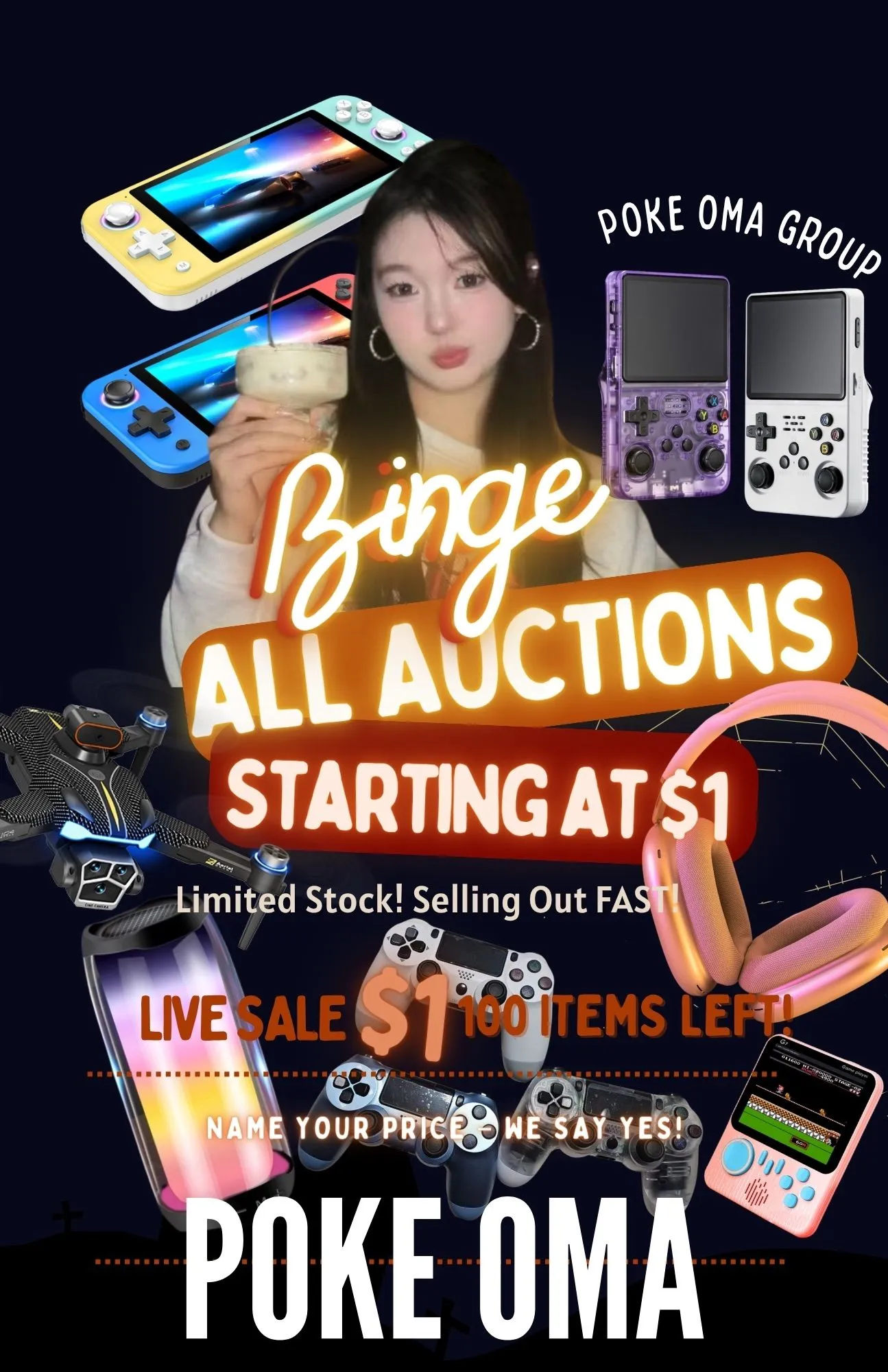 Thumbnail for live show