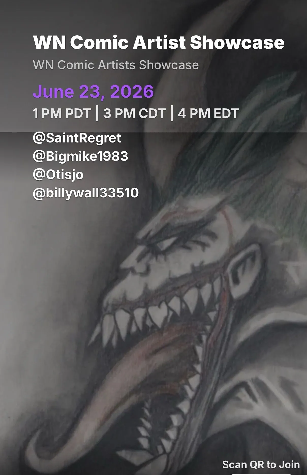 Thumbnail for live show