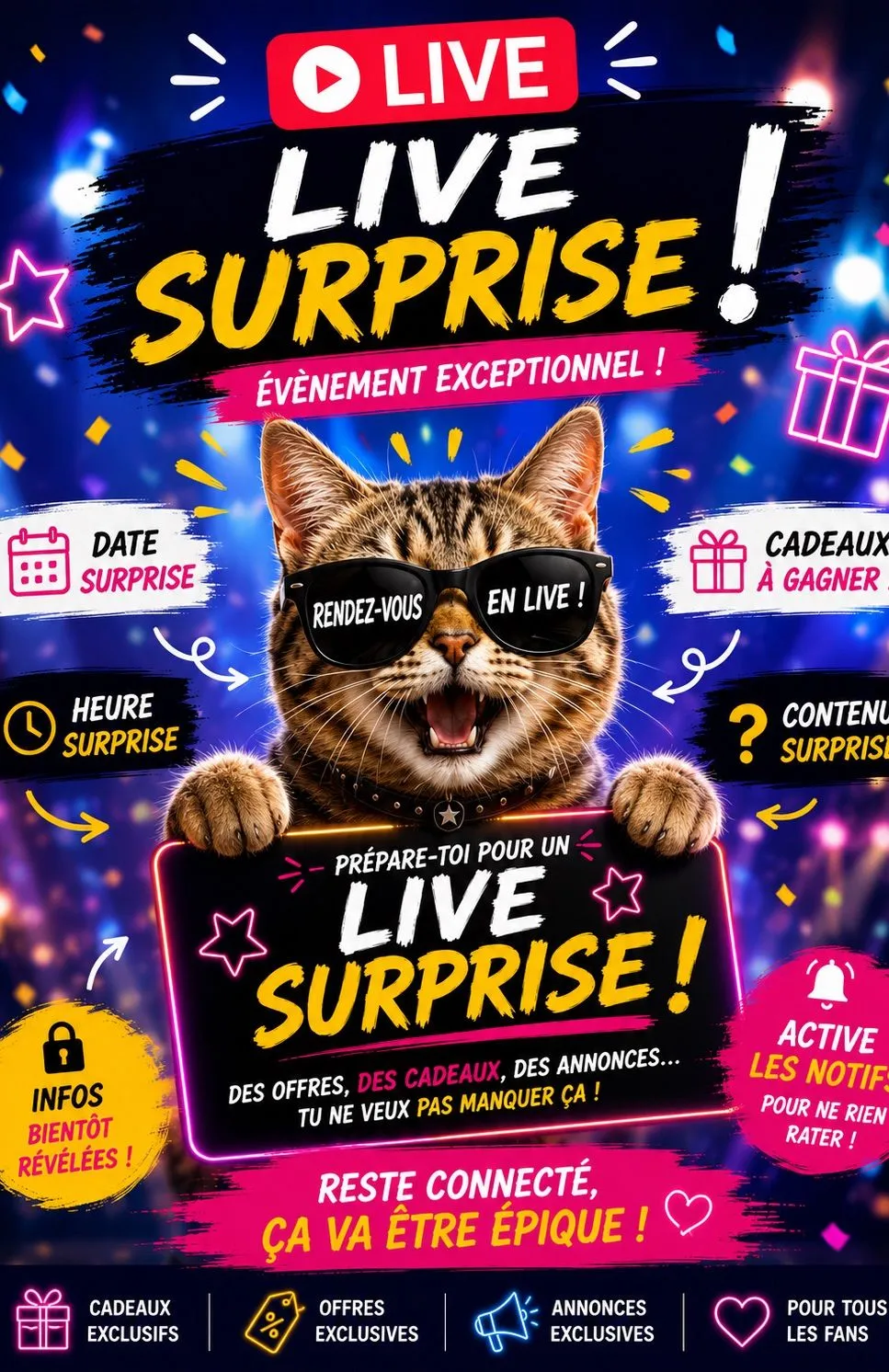 Thumbnail for live show