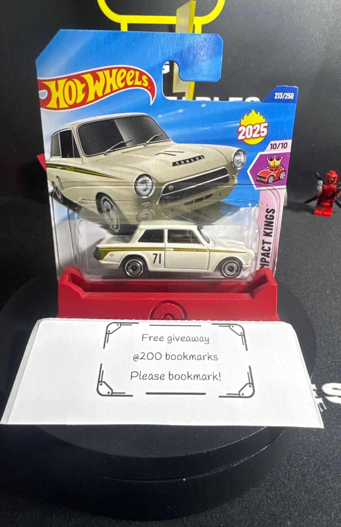 Hotwheels giveaway