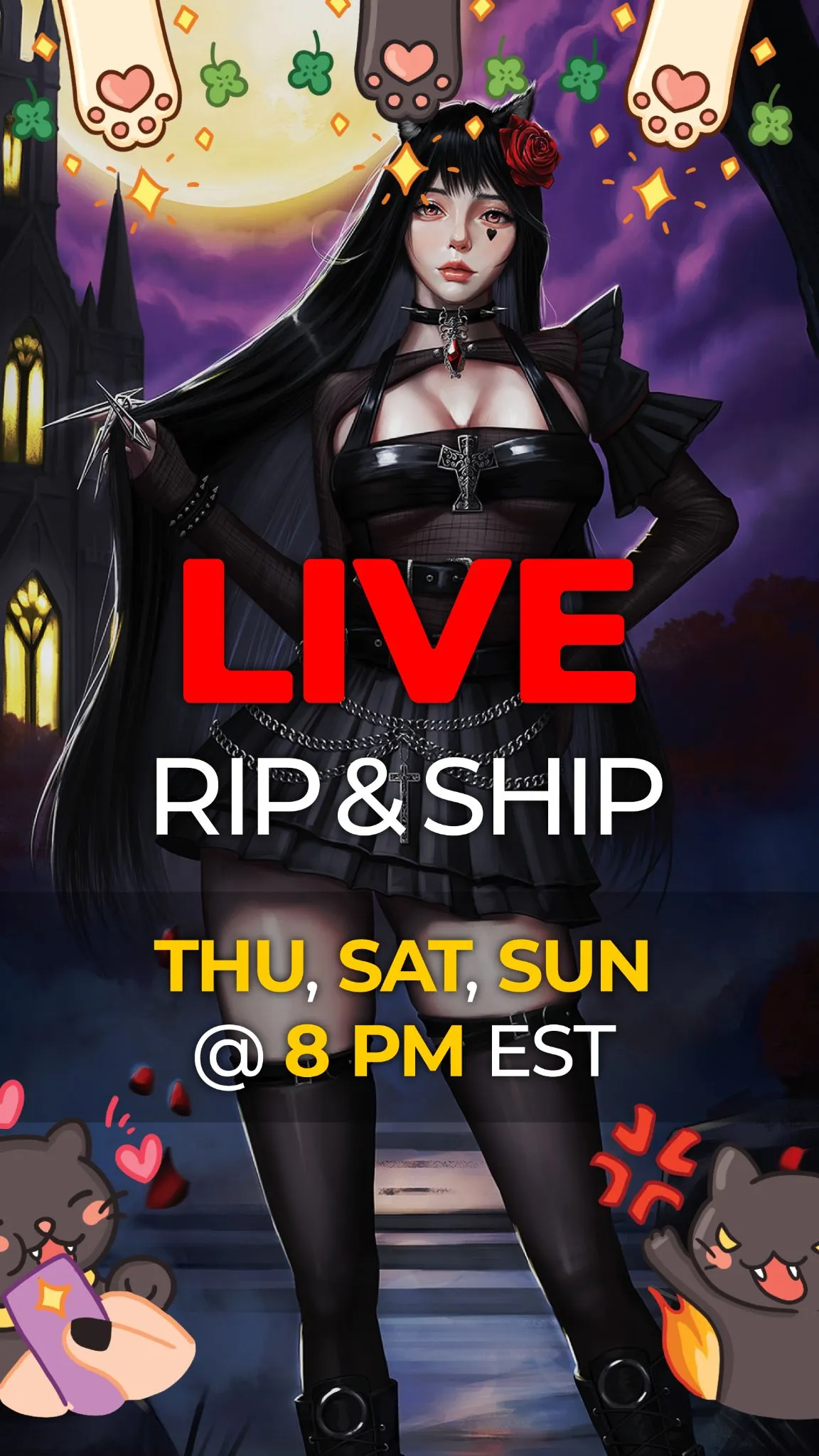Thumbnail for live show