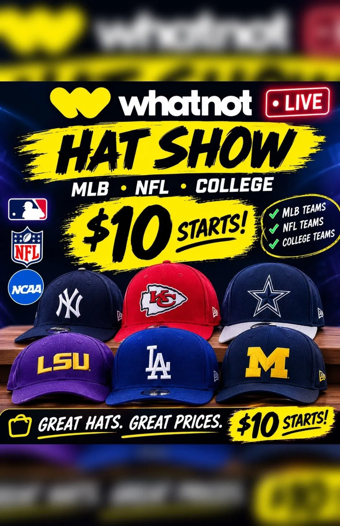 Thumbnail for live show