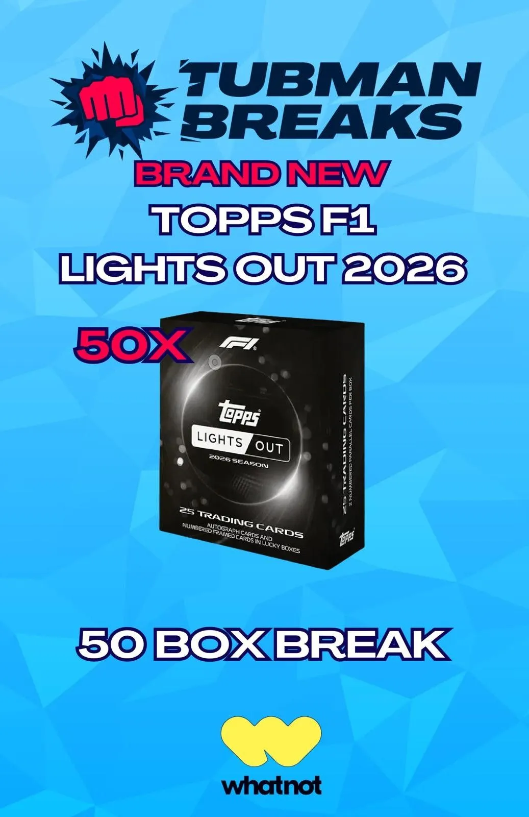**SPOTS LIVE SOON** 50 BOX BREAK! BUYERS GIVVY!