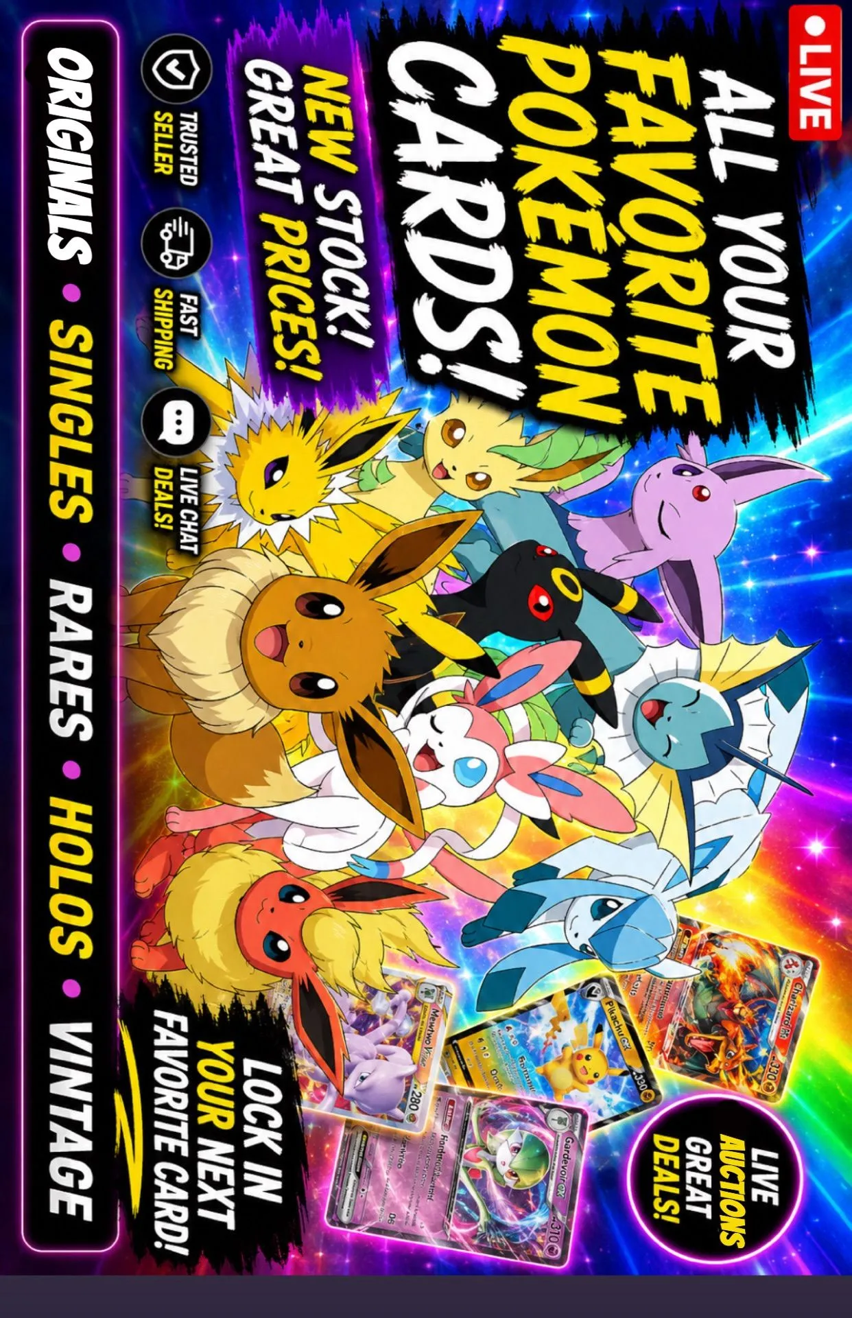 Thumbnail for live show