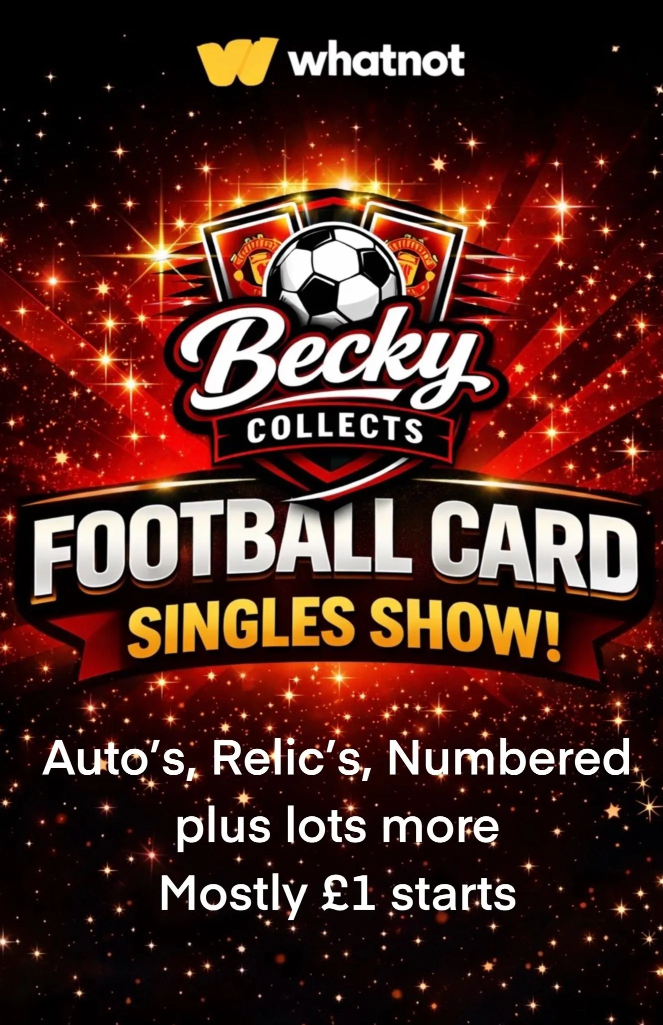 🇬🇧 Singles Show - from £1 Starts