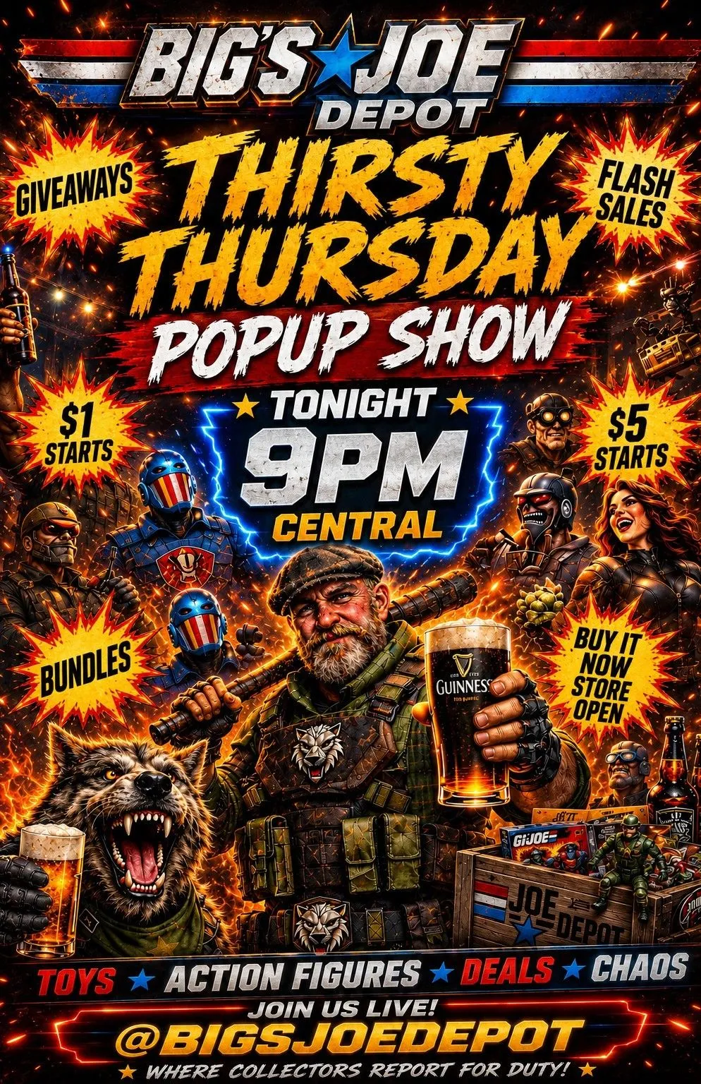 Thumbnail for live show