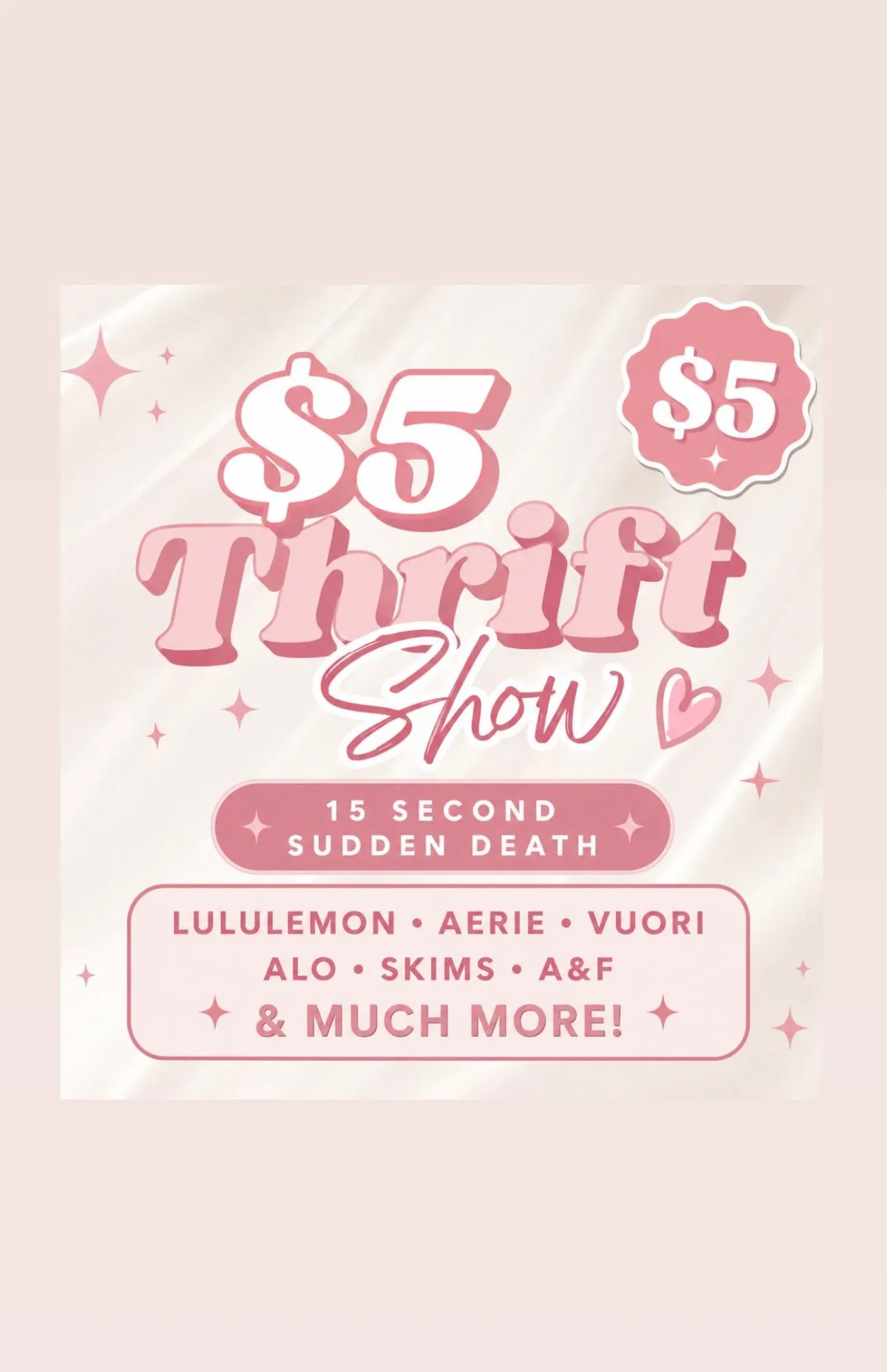 Thumbnail for live show