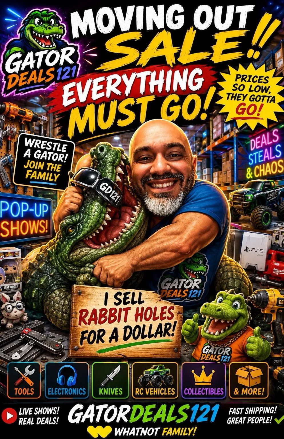 Thumbnail for live show