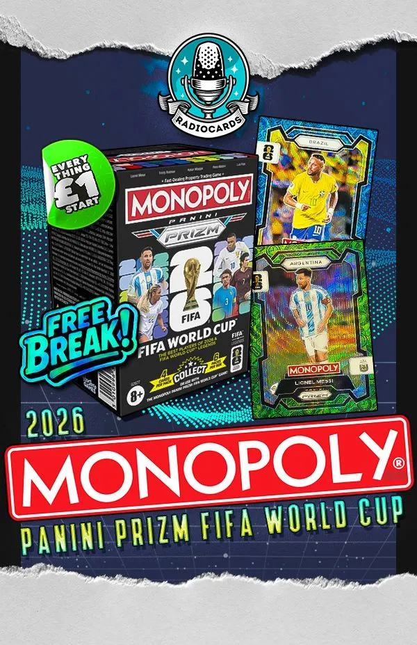 🎙️ PRIZM MONOPOLY WORLD CUP 🎙️ £1 STARTS!! FULL TEAMS!! 🔥 🔥 🔥