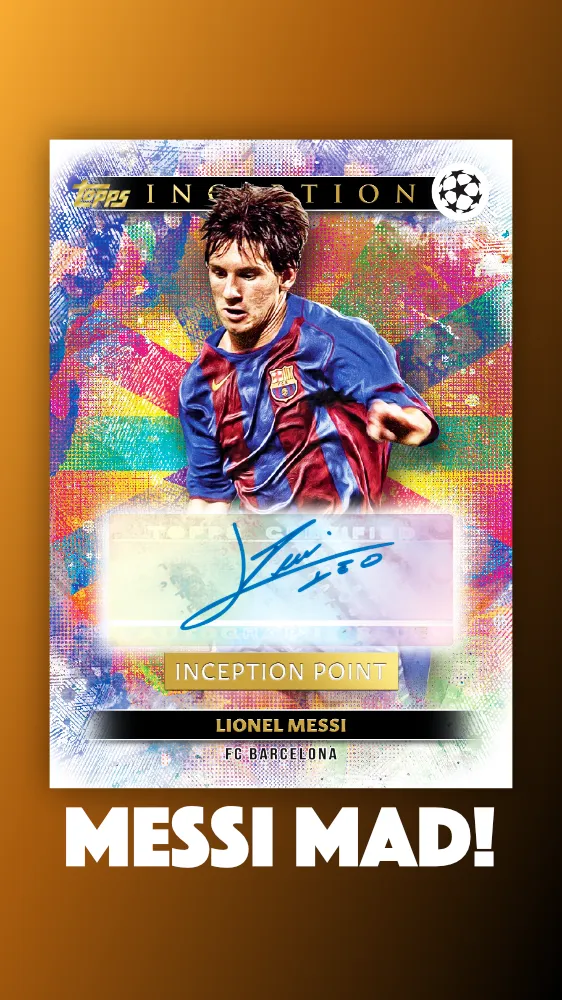 Topps Inception 24/25! 🔥 HUGE Messi + Yamal Auto Chases!