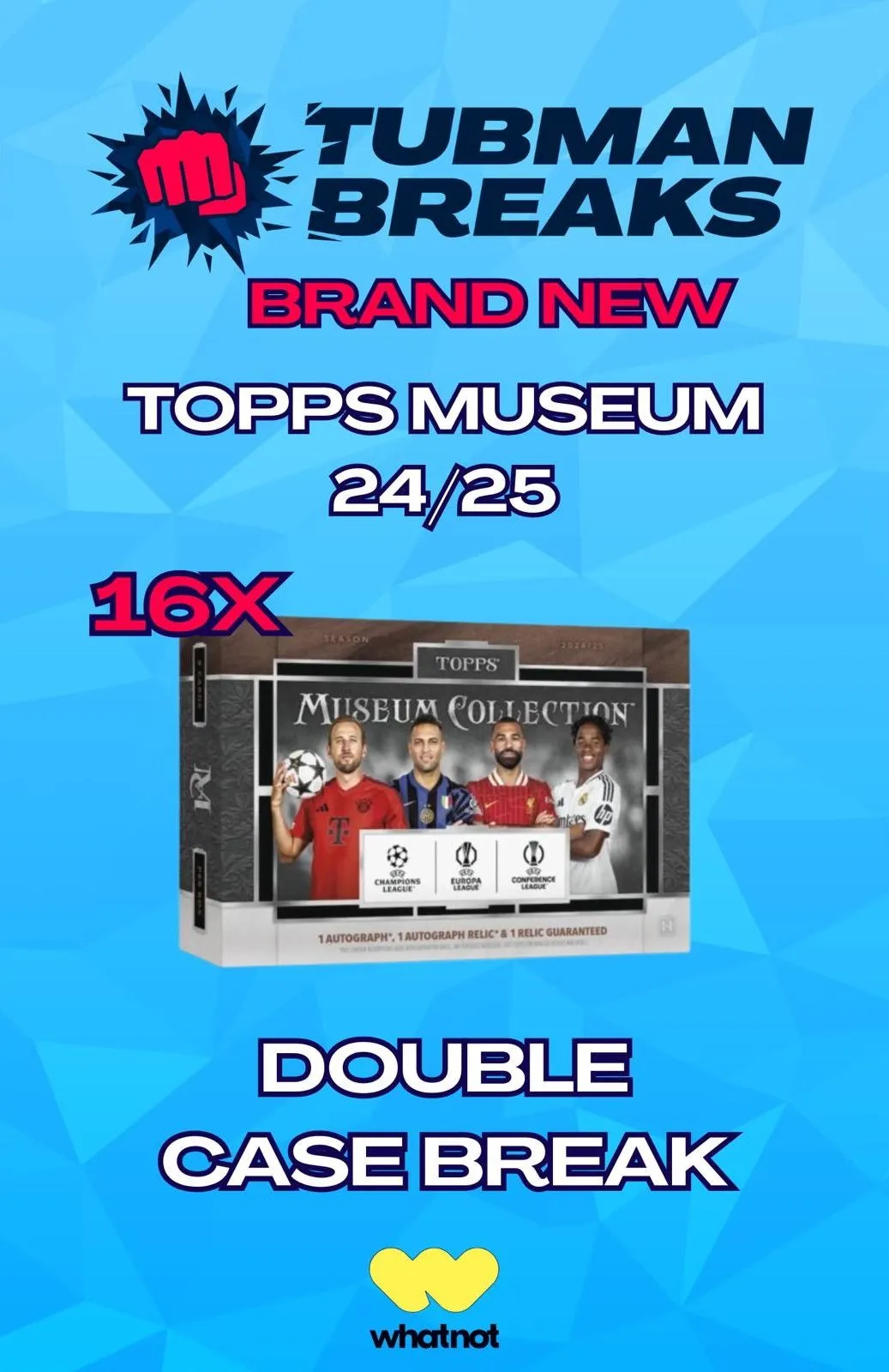 TOPPS MUSEUM DOUBLE HOBBY CASE BREAK!
