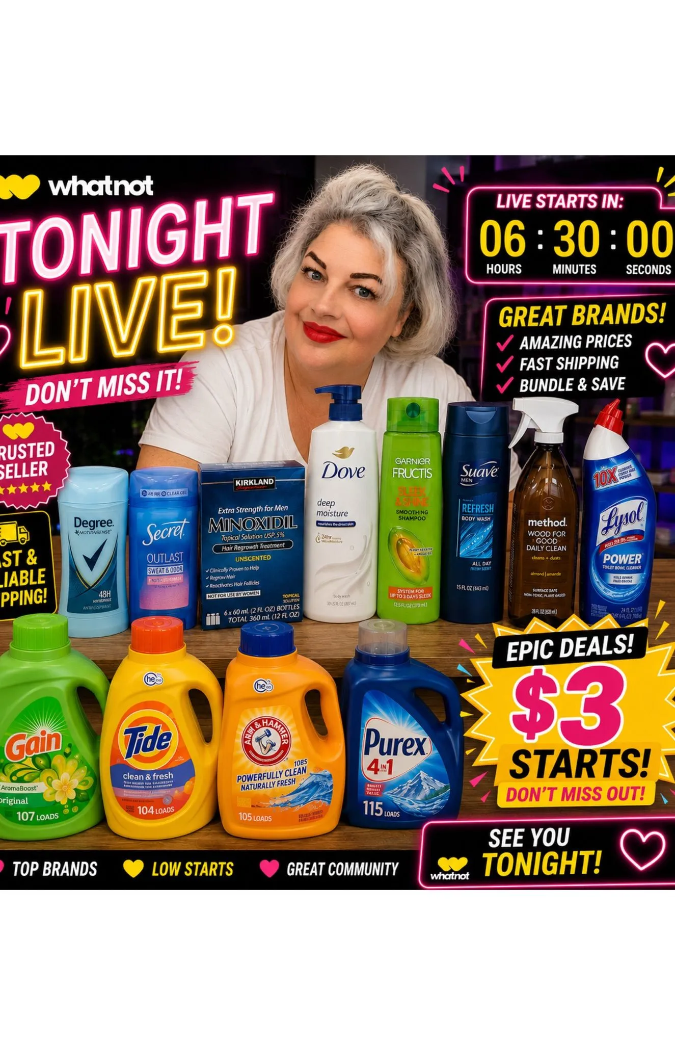 Thumbnail for live show