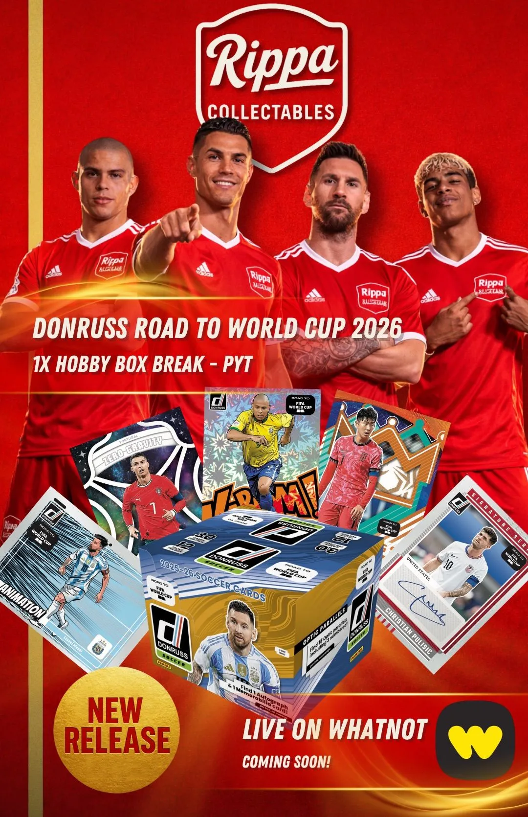 🇦🇺 New Release! Donruss Road To World Cup 2026
