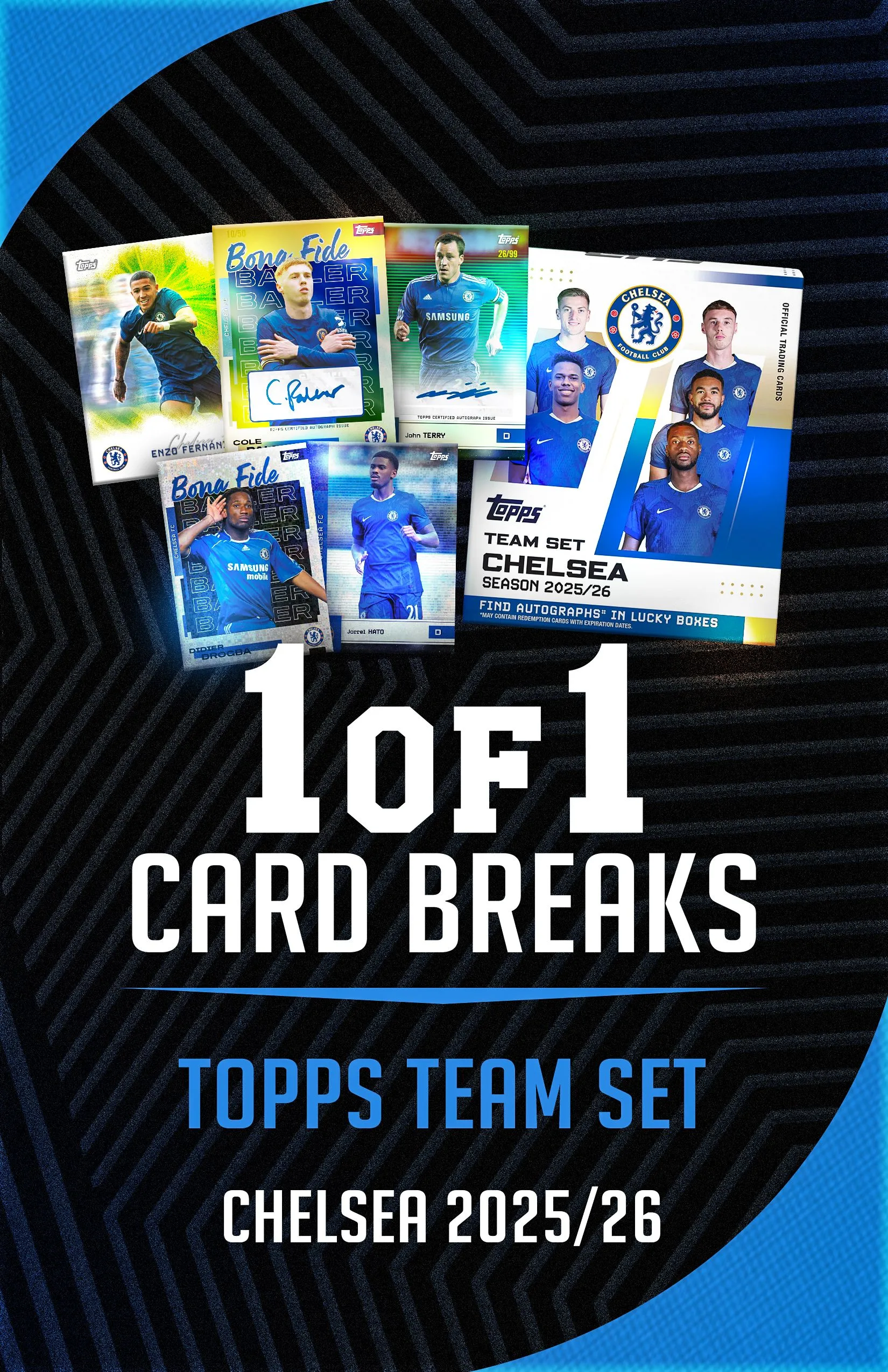Topps Chelsea Team Sets with Wez