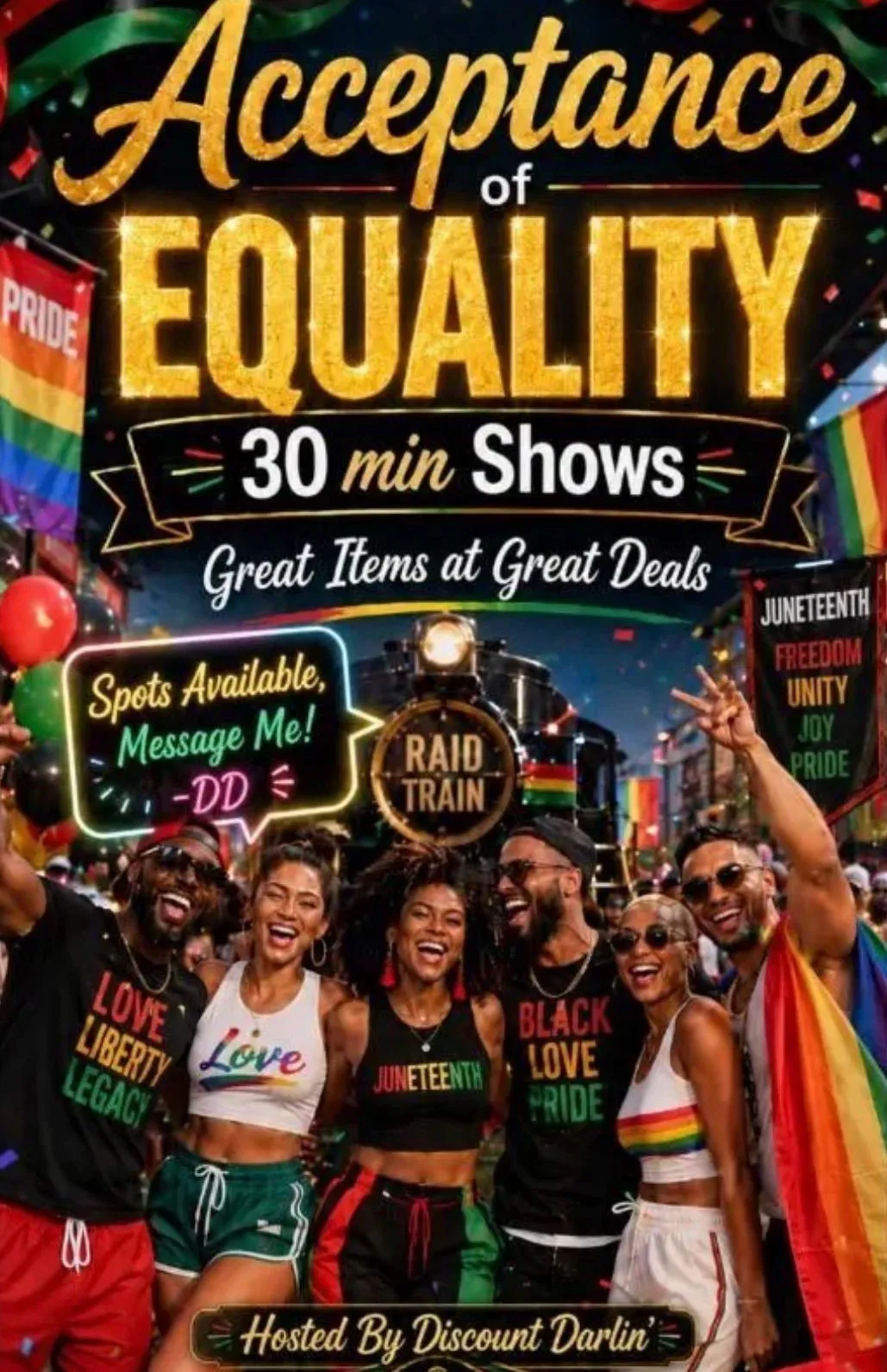 Thumbnail for live show