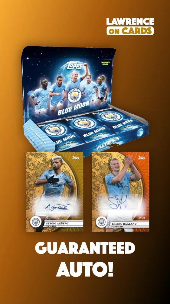 Man City BLUE MOON 🔥 ONLY 15 SPOTS! 🔥 Guaranteed AUTO!