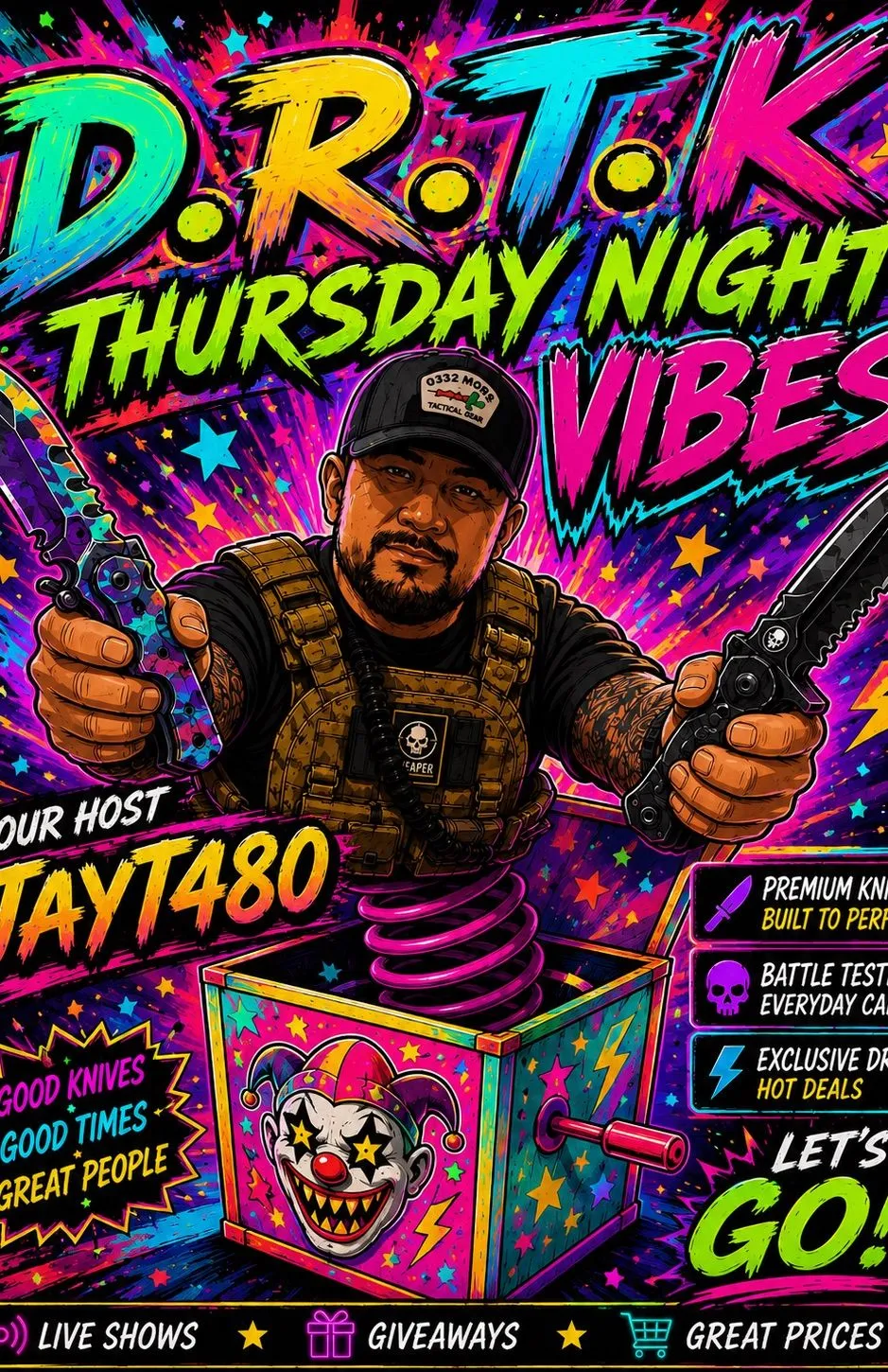 Thumbnail for live show