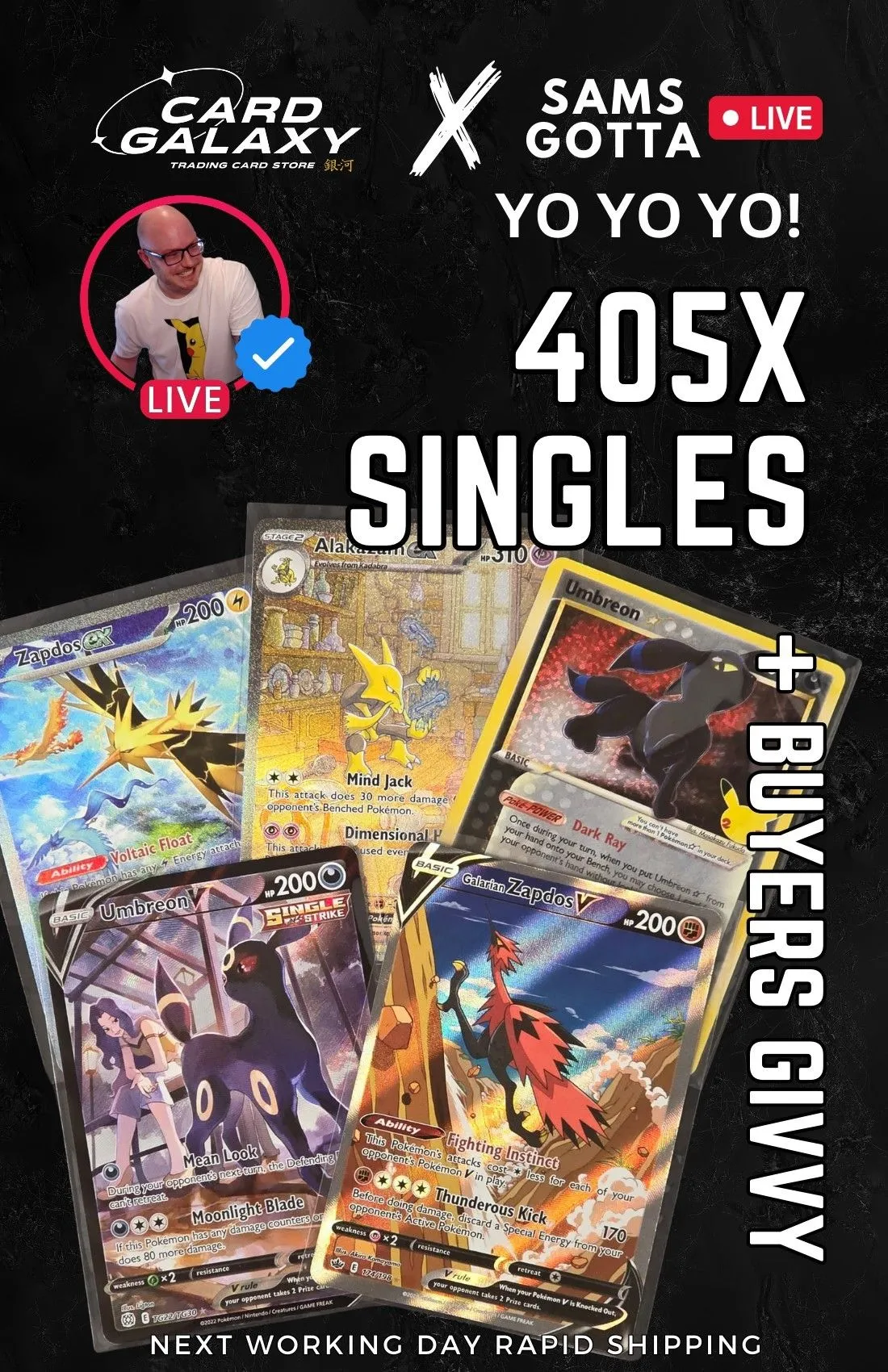 Thumbnail for live show