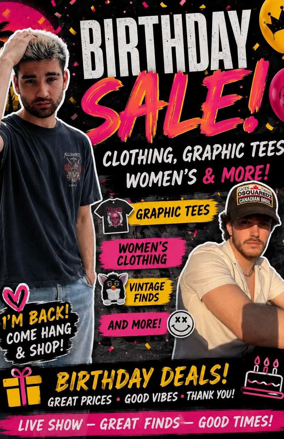 Thumbnail for live show