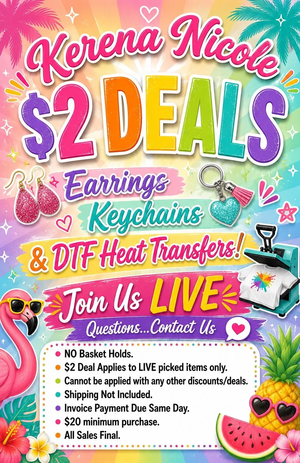 Thumbnail for live show