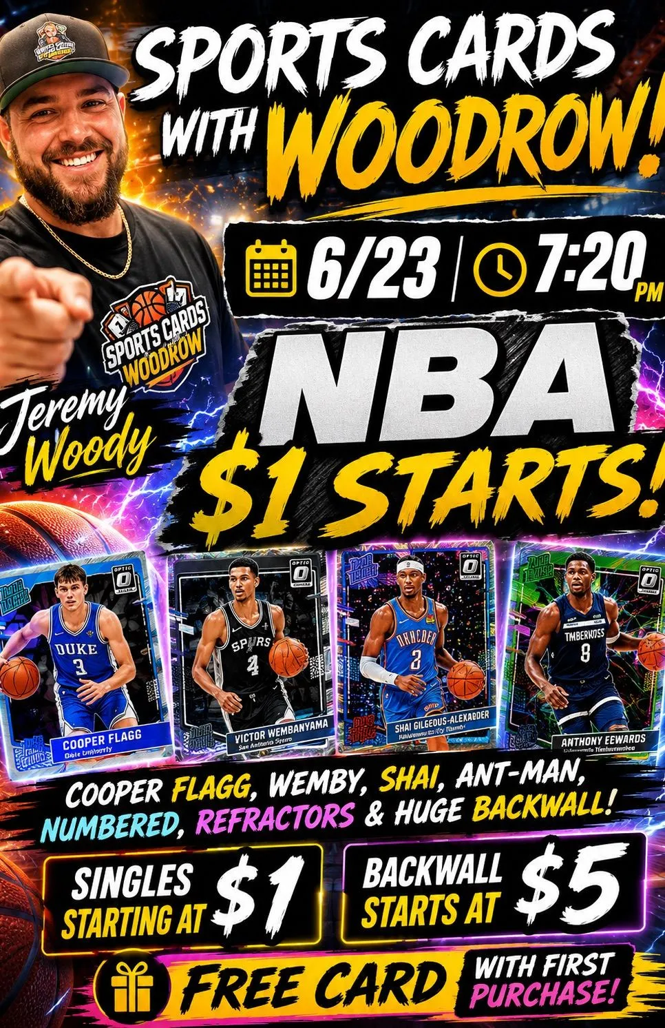 Thumbnail for live show