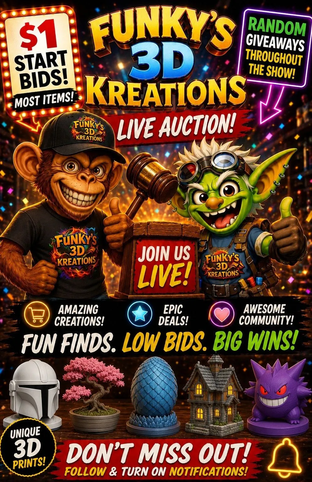 Thumbnail for live show