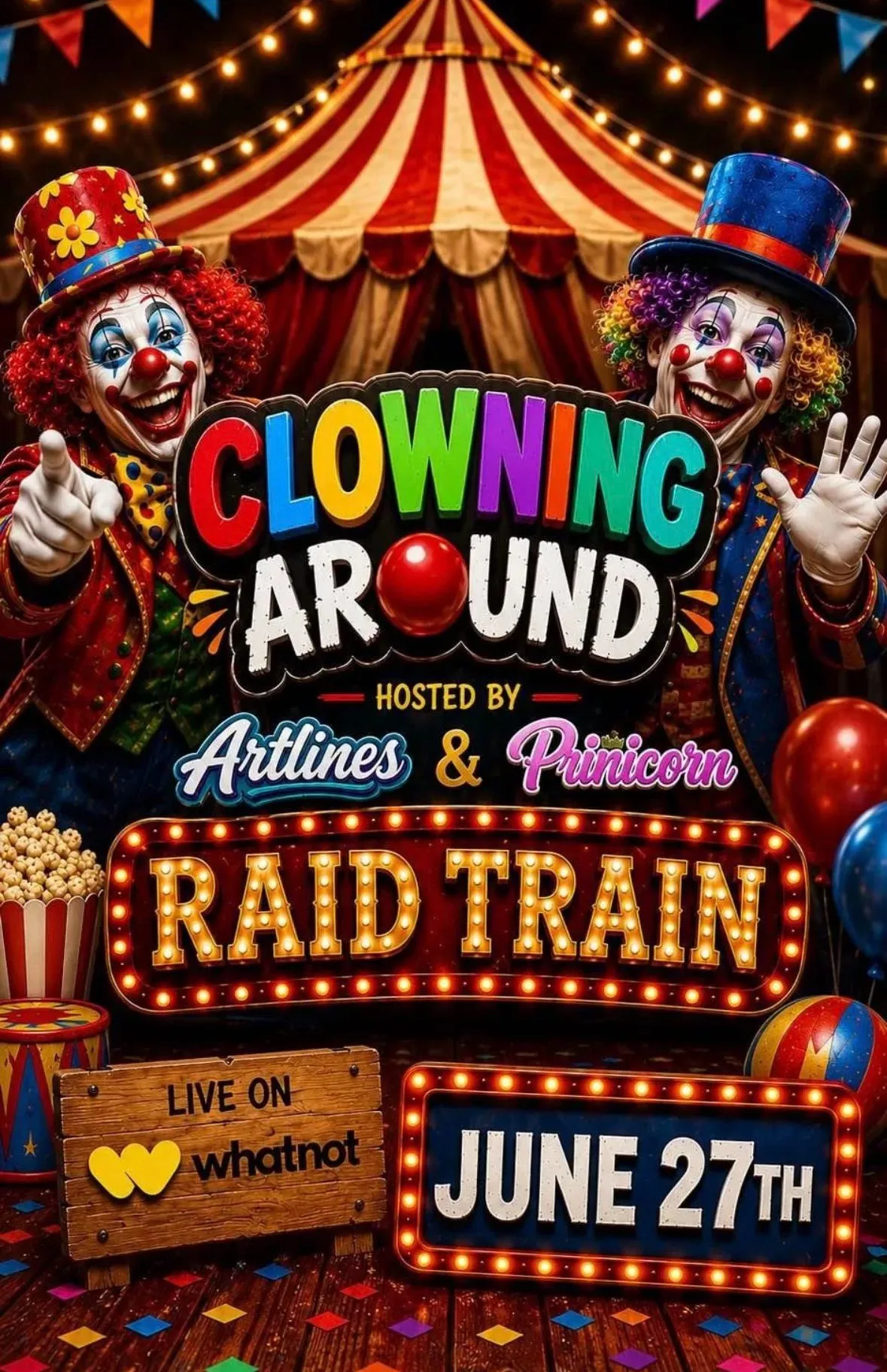 Thumbnail for live show