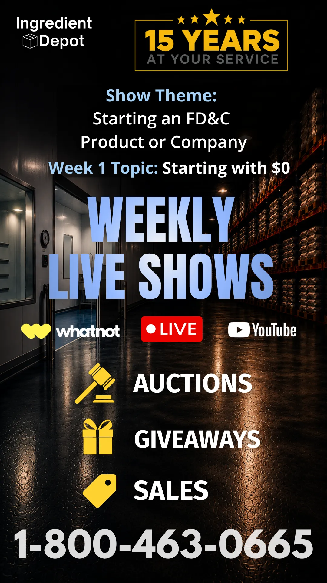 Thumbnail for live show