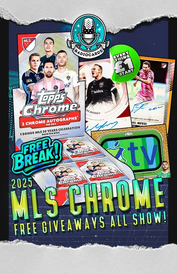 🎙️ BRAND NEW TOPPS MLS CHROME!!🎙️ £1 STARTS!! FULL TEAMS!! 🔥 🔥 🔥