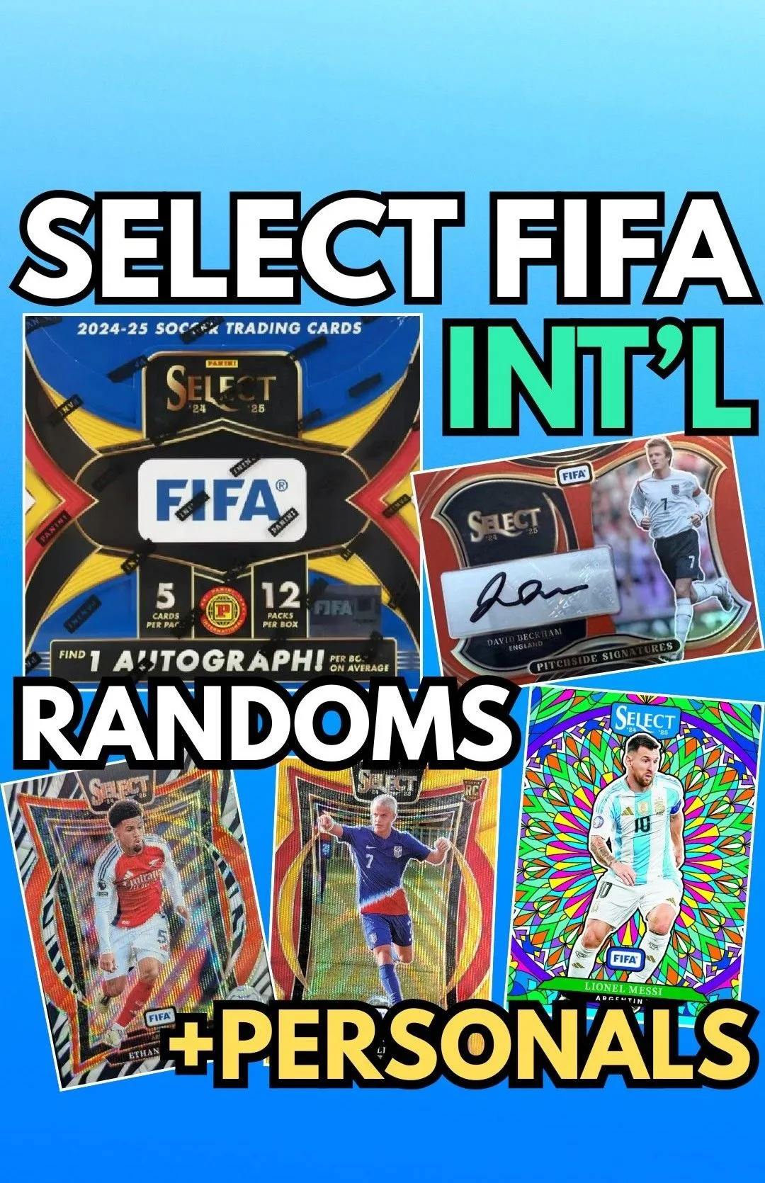 FIFA SELECT INT'L. Stacked Boxes!