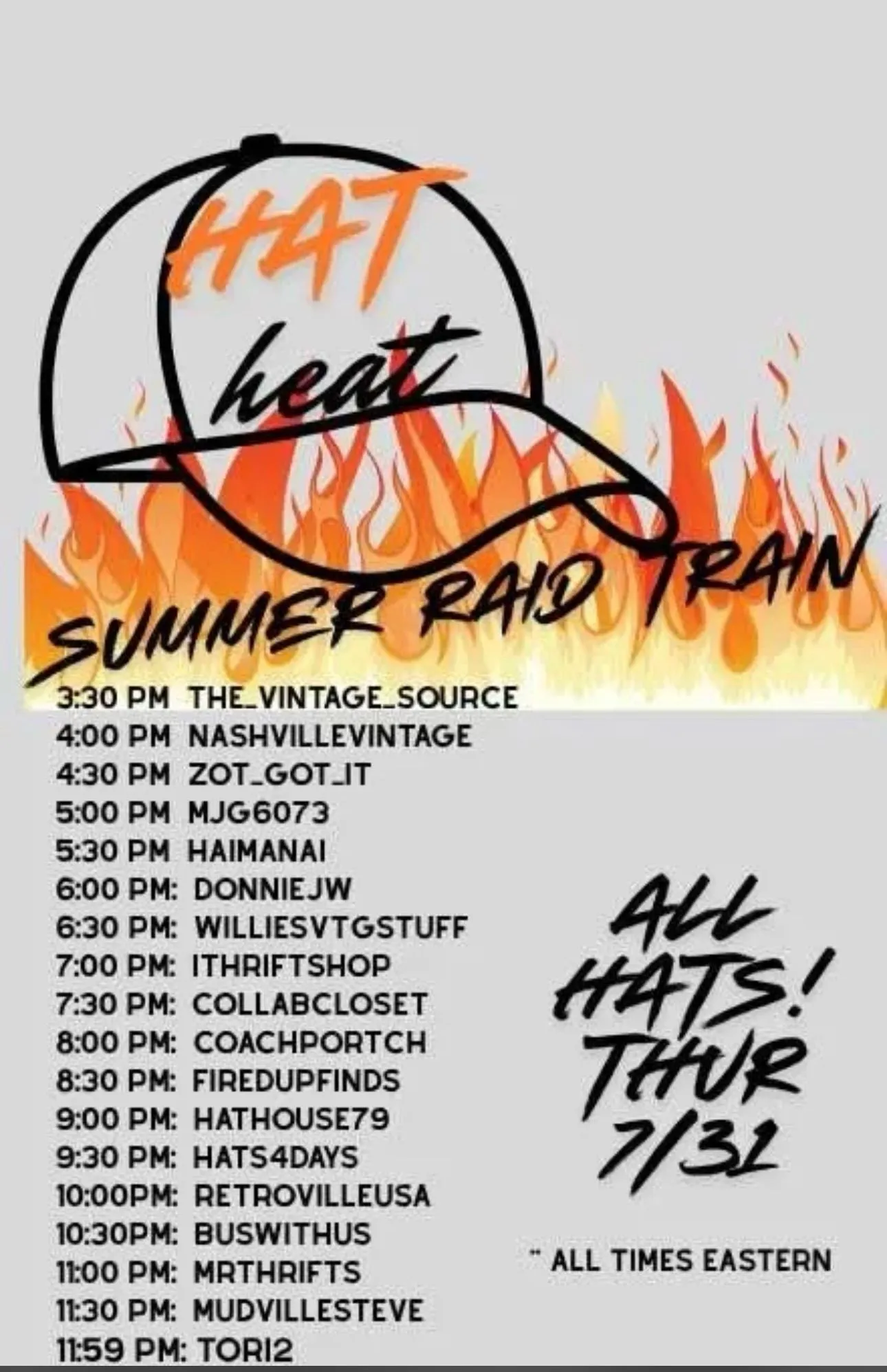 Thumbnail for live show