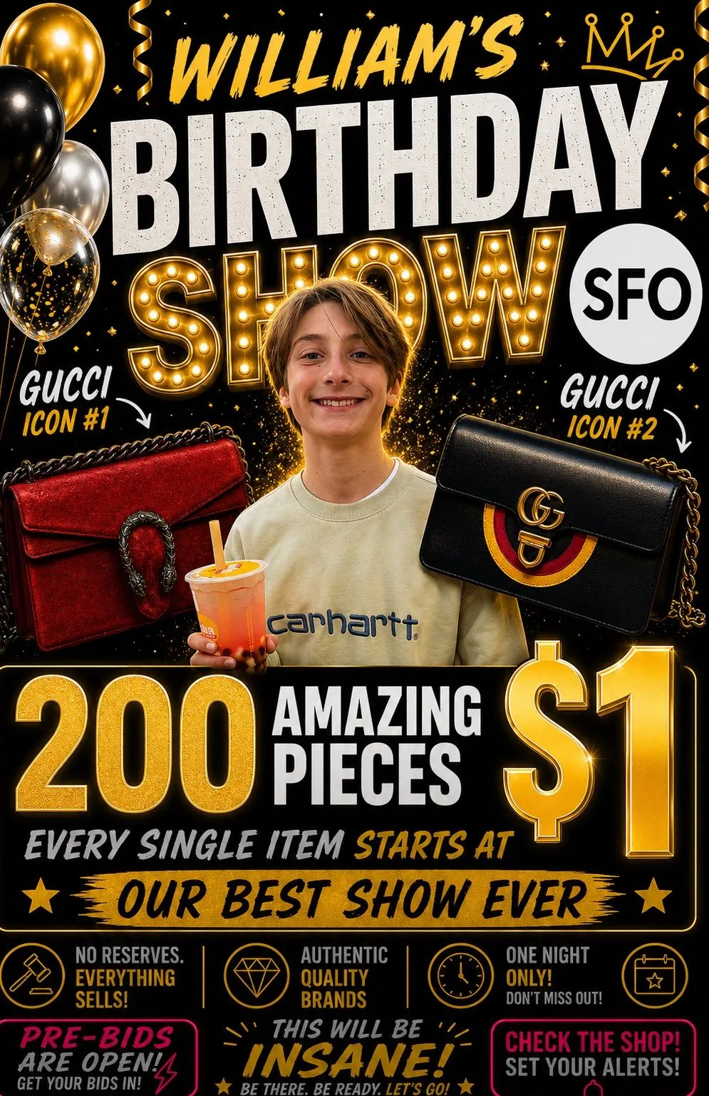 Thumbnail for live show