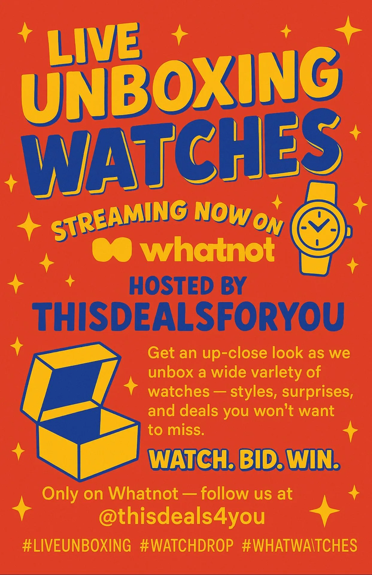 Thumbnail for live show