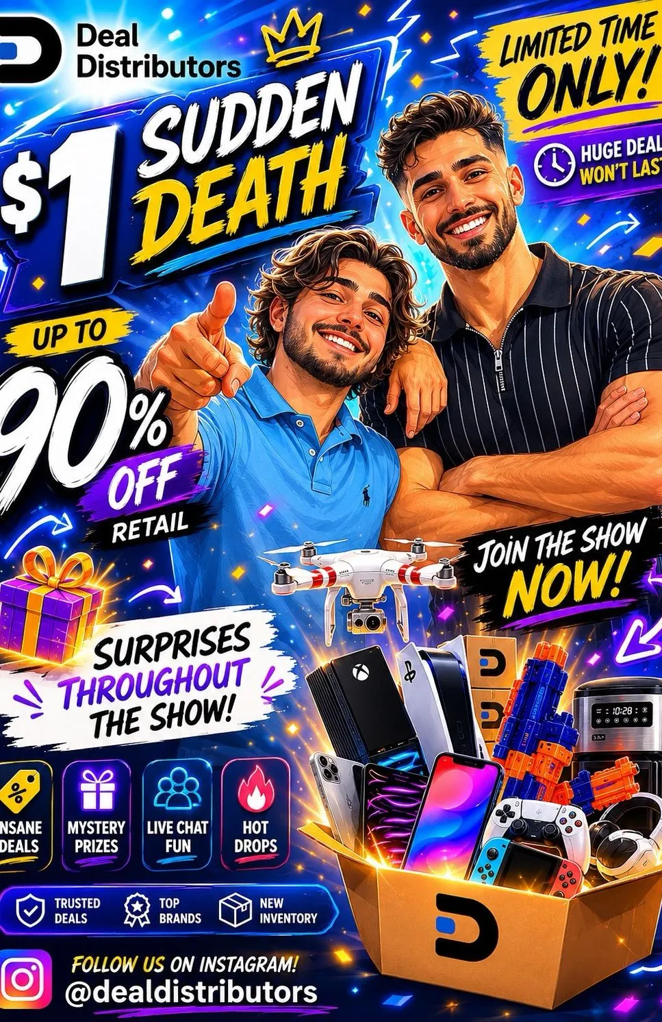 Thumbnail for live show