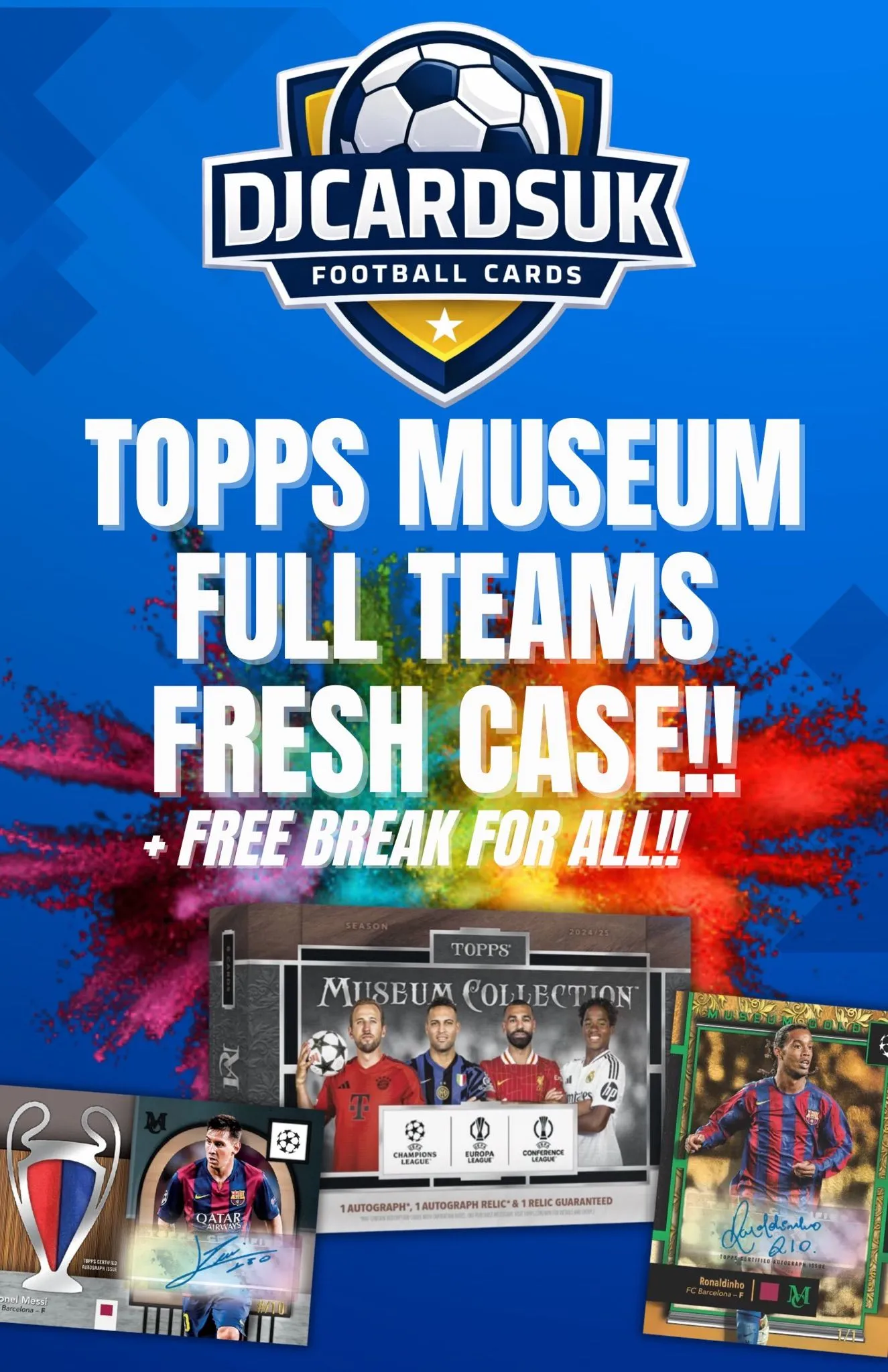£1 STARTS MUSEUM FRESH CASE!! FULL TEAMS!! + FREE BREAK FOR ALL!! 🤩🔥