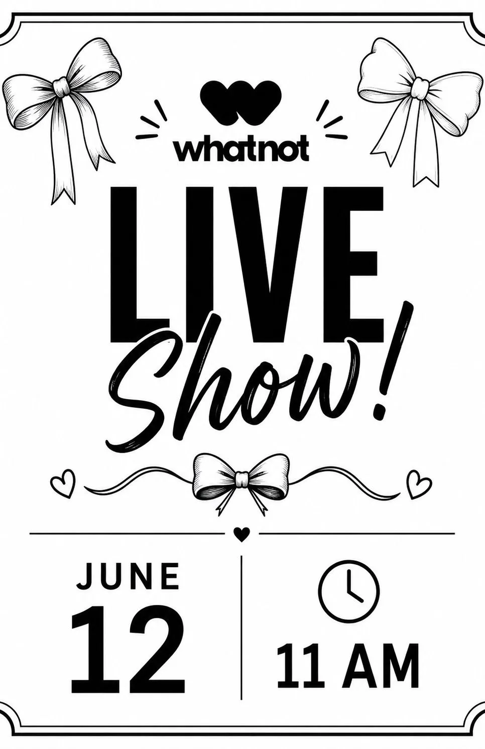 Thumbnail for live show