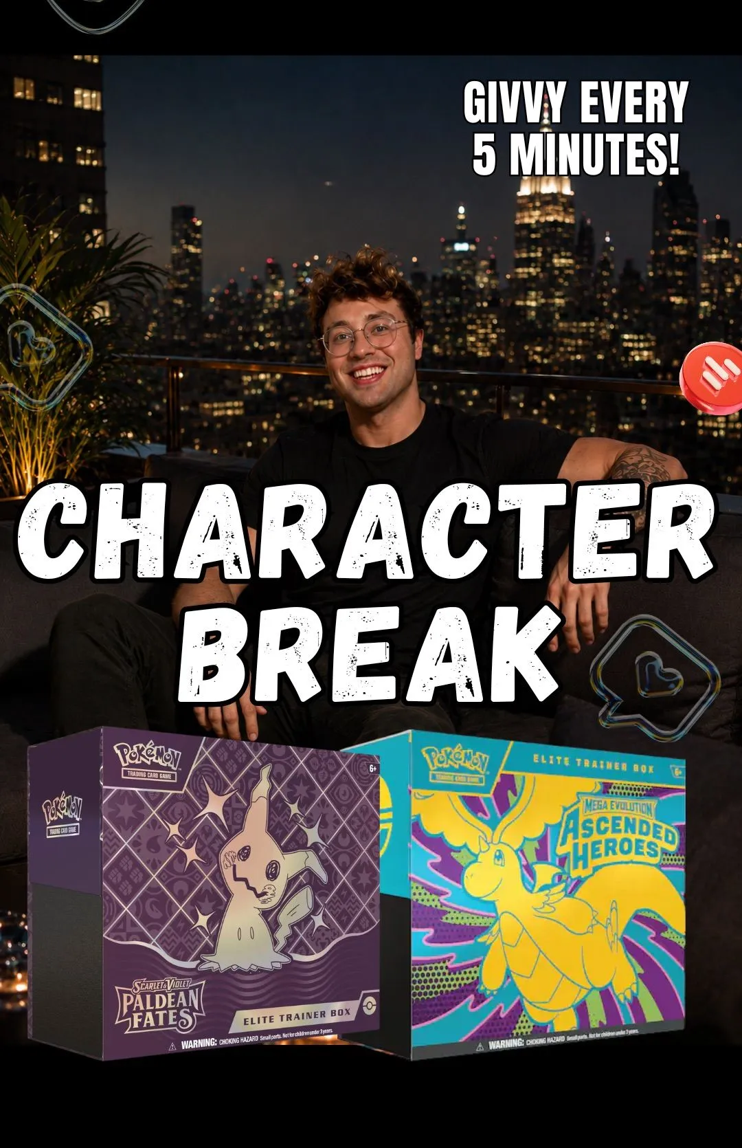 Thumbnail for live show