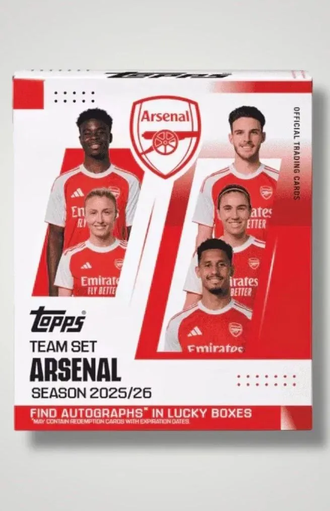 🇫🇷 3 TEAM SET ARSENAL BOXBREAK