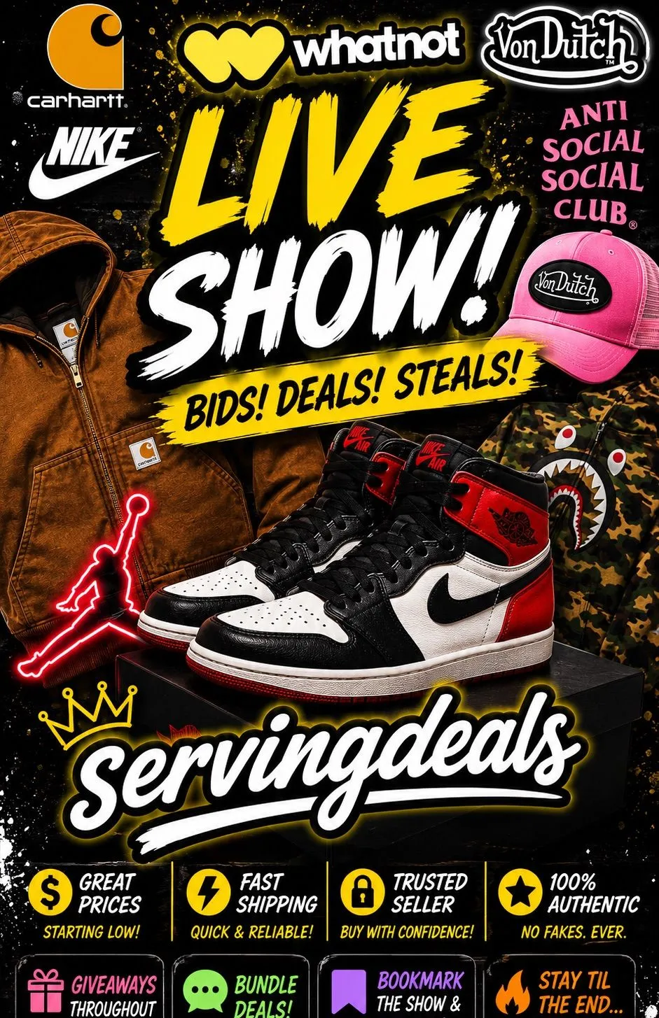 Thumbnail for live show