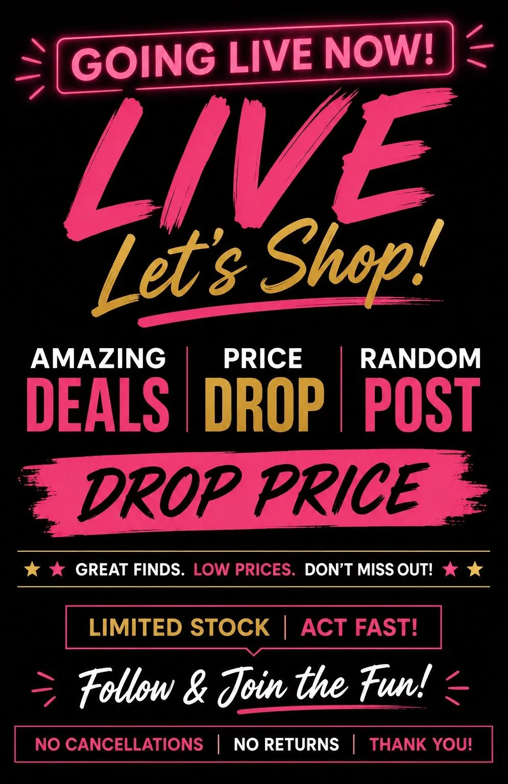 Thumbnail for live show