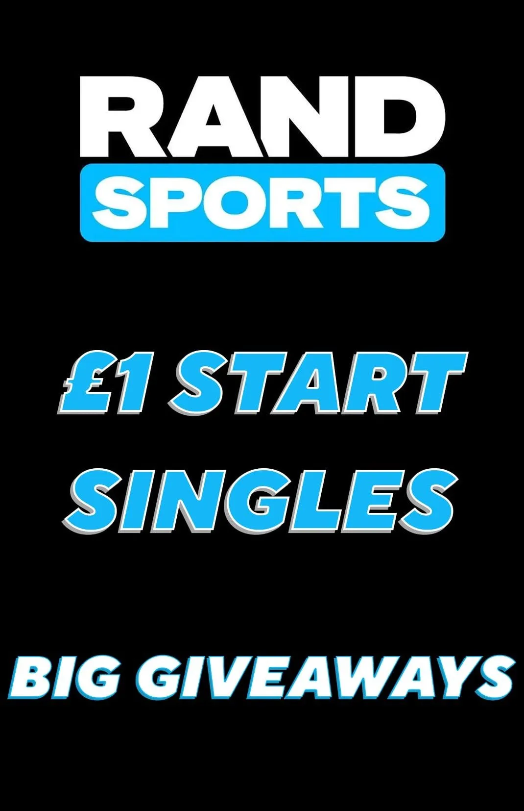 👀🚨 £1 START HUGE SINGLES SHOW🚨⚽️